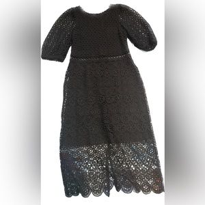 Express Black Lace dress